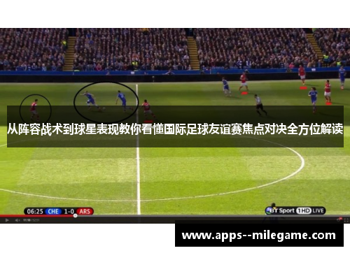 从阵容战术到球星表现教你看懂国际足球友谊赛焦点对决全方位解读